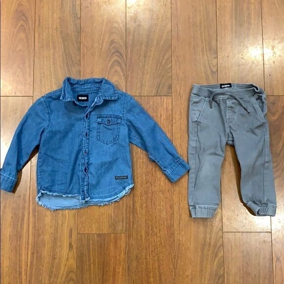 Hudson Jeans Outfit 18 Months - Picture 1 of 3